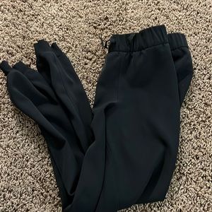 Black Lululemon joggers